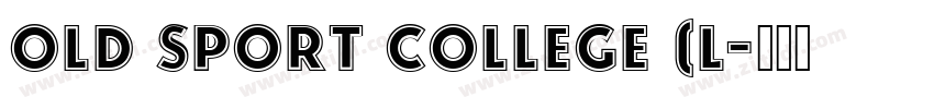 Old Sport College (L字体转换